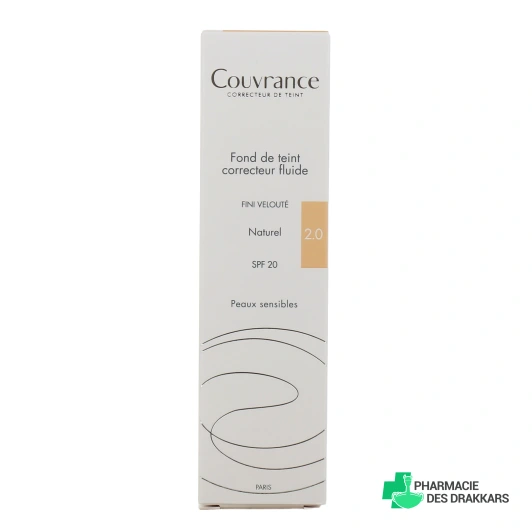 Avène Couvrance Fond de Teint Correcteur Fluide