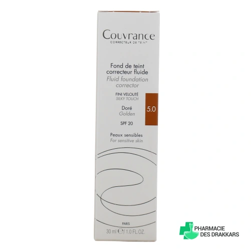 Avène Couvrance Fond de Teint Correcteur Fluide