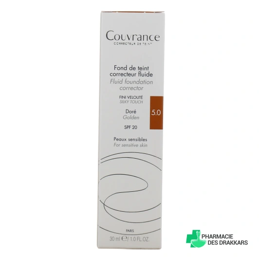 Avène Couvrance Fond de Teint Correcteur Fluide