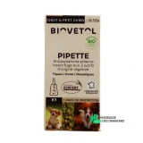 Biovetol Antiparasitaire Pipettes Chien - Vue 360°
