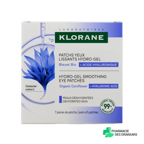 Klorane Patchs Yeux Lissant Hydro-Gel