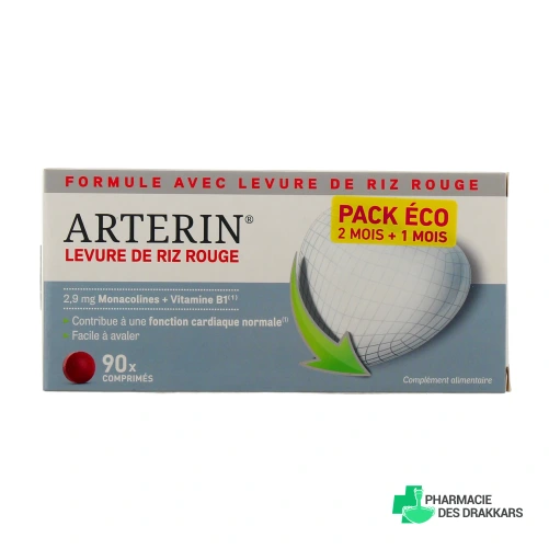 Arterin Levure de Riz Rouge