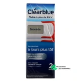 Clearblue Test de Grossesse Détection Ultra Précoce - Vue 360°