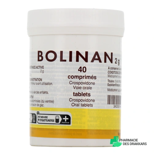 Bolinan 2g Crospovidone