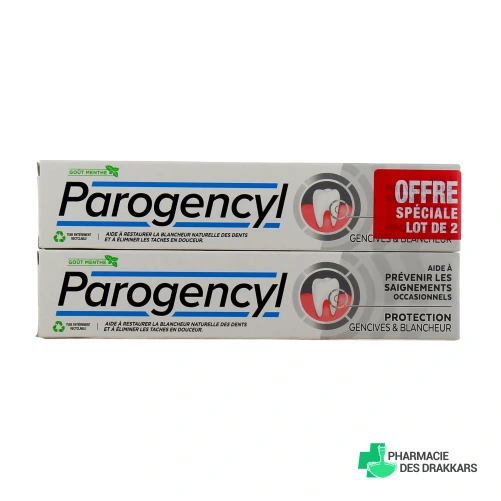 Parogencyl Dentifrice Prévention Gencives Blancheur