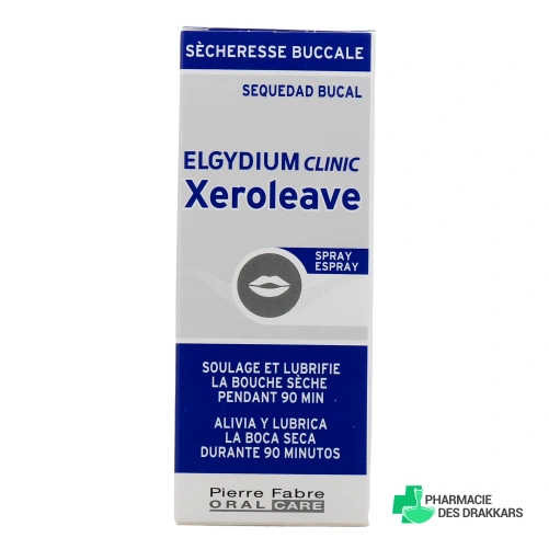 Elgydium Clinic Xeroleave Spray Bouche Sèche