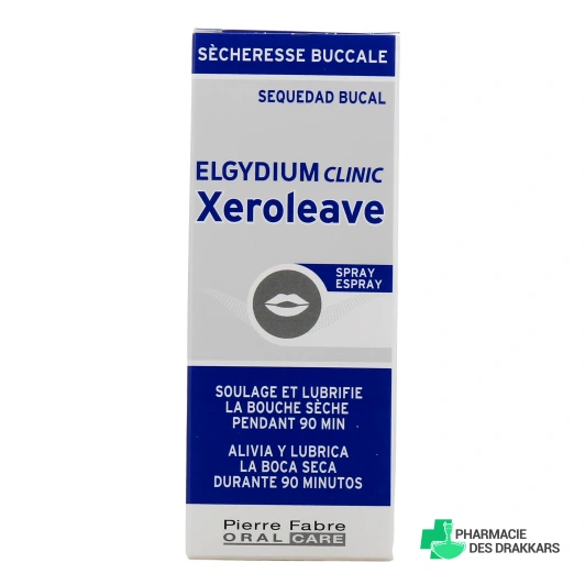 Elgydium Clinic Xeroleave Spray Bouche Sèche