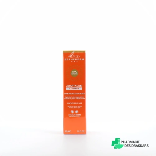 Institut Esthederm Adaptasun Sensitive Soin Protecteur Visage Soleil Modéré