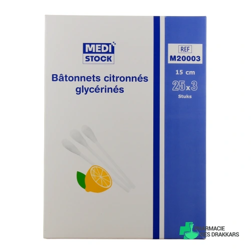 Bâtonnets Soin de Bouche Glycérinés