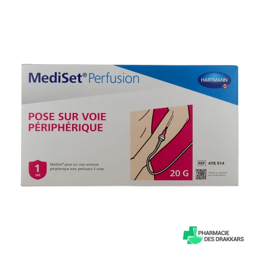 Mediset Perfusion Pose sur Voie Périphérique