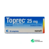 Toprec 25mg - Vue 360°