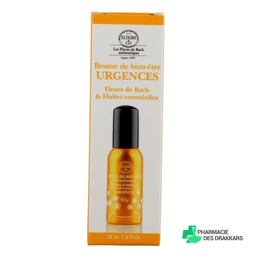 Fleurs De Bach Brume Réconfortante Urgences Bio