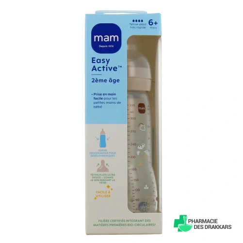 MAM Easy Active Biberon 2ème âge 330ml