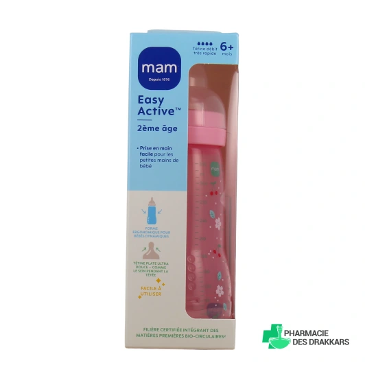 MAM Easy Active Biberon 2ème âge 330ml