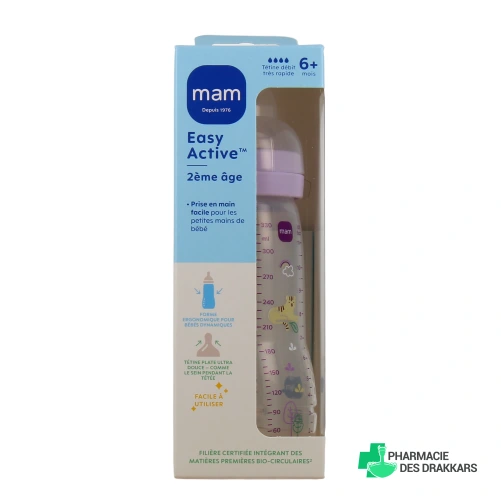 MAM Easy Active Biberon 2ème âge 330ml