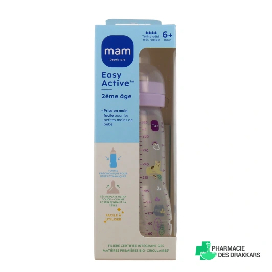 MAM Easy Active Biberon 2ème âge 330ml