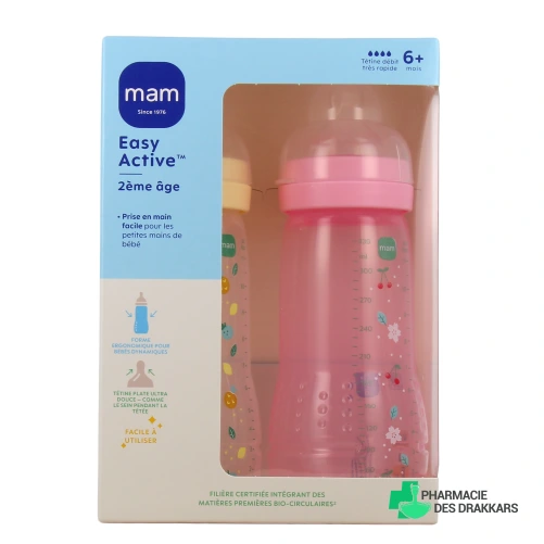 MAM Easy Active Biberon 2ème âge 330ml