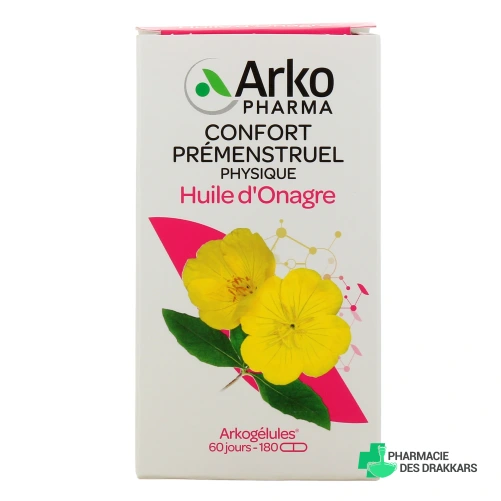 Arkogélules Huile d'onagre capsules