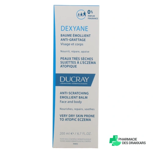 Ducray Dexyane Baume Émollient Anti-Grattage