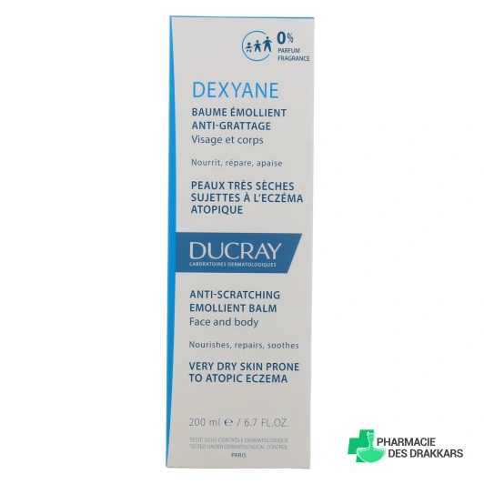 Ducray Dexyane Baume Émollient Anti-Grattage