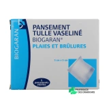 Biogaran Pansement Tulle Vaseliné - Vue 360°