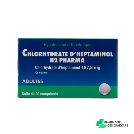 Chlorhydrate d'heptaminol 187,8 mg