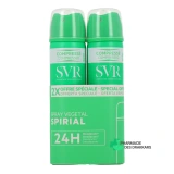 SVR Spirial Spray Végétal Déodorant Anti-Humidité 48h - Vue 360°