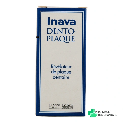 Inava DentoPlaque Révélateur de plaque dentaire