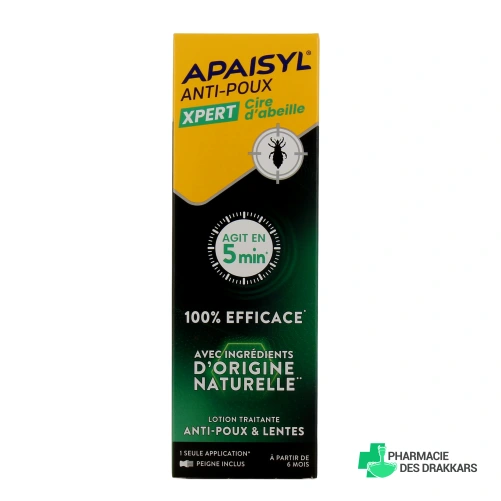 Apaisyl Anti-Poux Xpert Cire d'Abeille