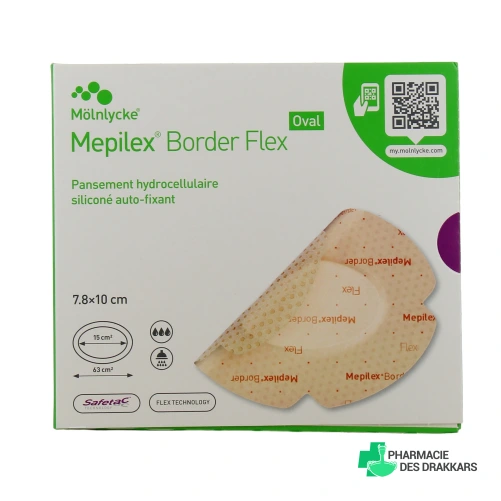 Mepilex Border Flex Pansement Hydrocellulaire