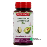 Super Diet Radis Noir Artichaut Bio - Vue 360°