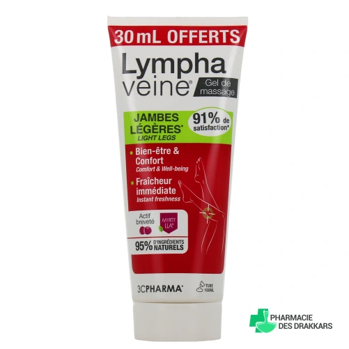 3C Pharma Lymphaveine Gel de Massage