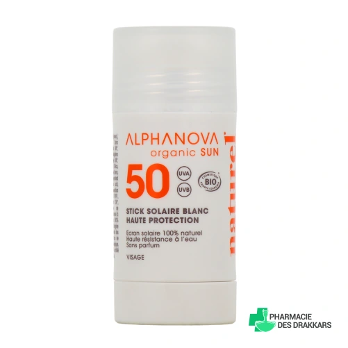 Alphanova Sun Stick Solaire Bio SPF 50+