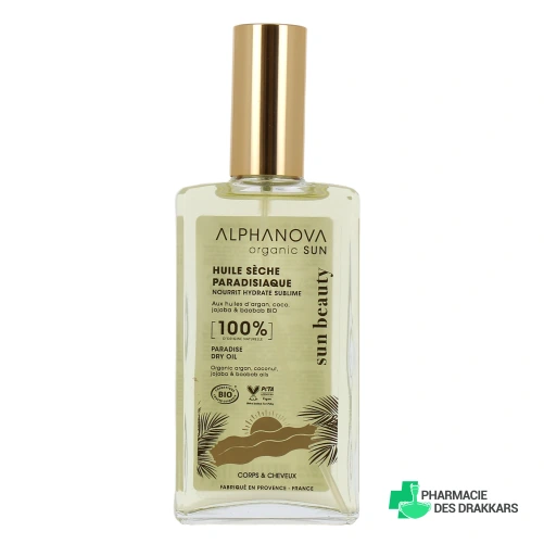 Alphanova Sun Huile Sèche Paradisiaque Bio