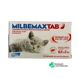 Milbemax Tab Vermifuge Chat - Vue 360°