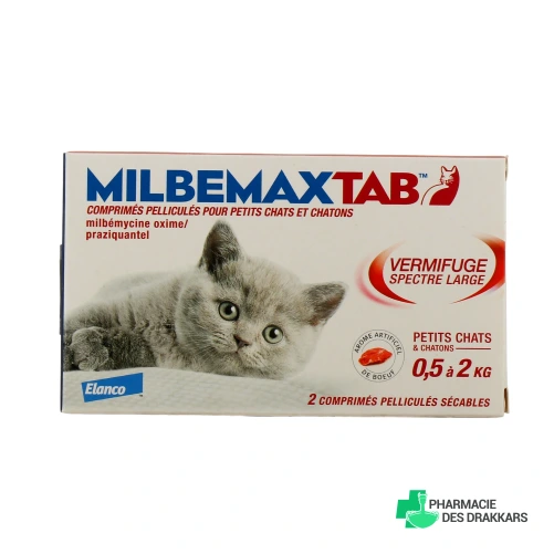 Milbemax Tab Vermifuge Chat