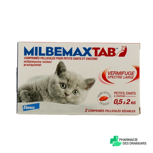 Milbemax Tab Vermifuge Chat