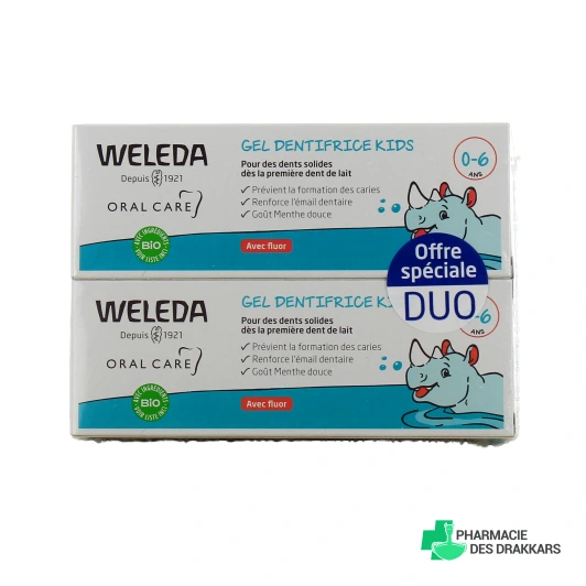Weleda Gel Dentifrice pour Enfant