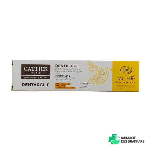 Cattier Dentargile Dentifrice
