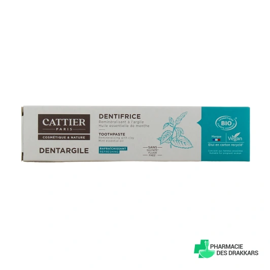 Cattier Dentargile Dentifrice