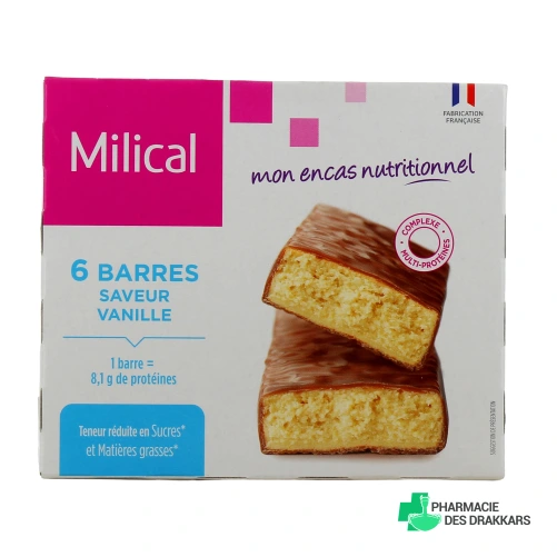 Milical Barres Hyperprotéinées