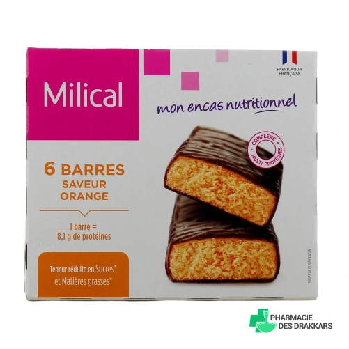 Milical Barres Hyperprotéinées