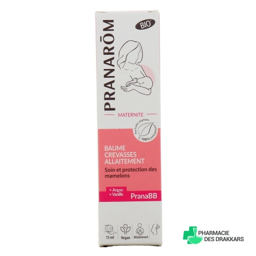 PranaBB Baume Crevasses Allaitement Bio