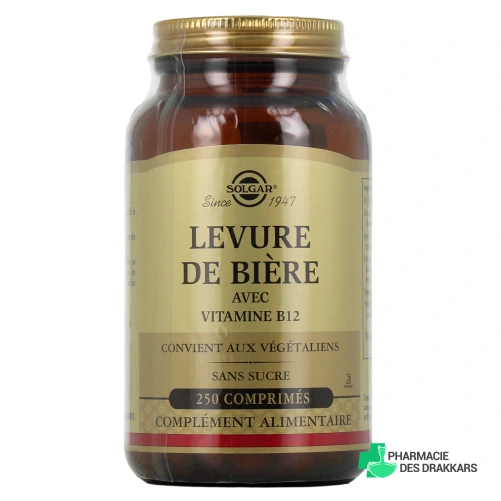 Solgar Levure de Bière et Vitamine B12