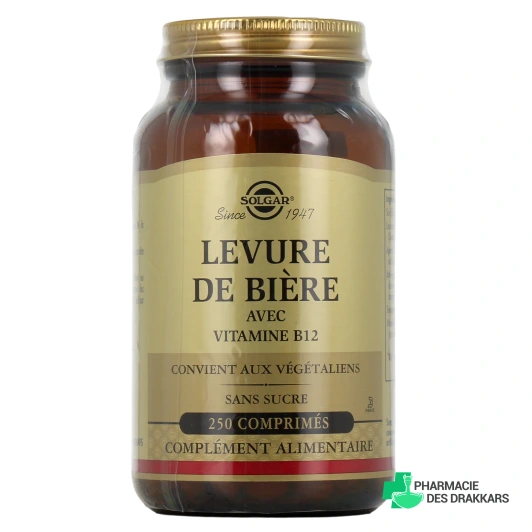 Solgar Levure de Bière et Vitamine B12