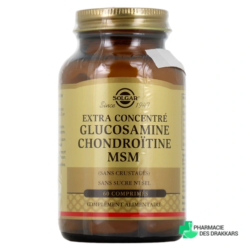 Solgar Extra Concentré Glucosamine Chondroïtine MSM