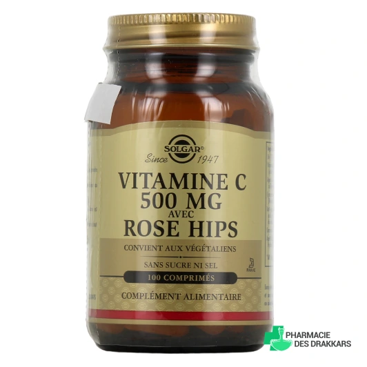 Solgar Vitamine C avec Rose Hips