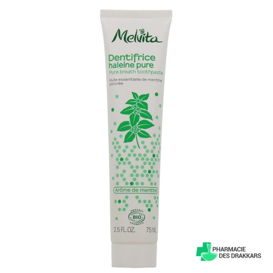 Melvita Dentifrice Haleine Pure