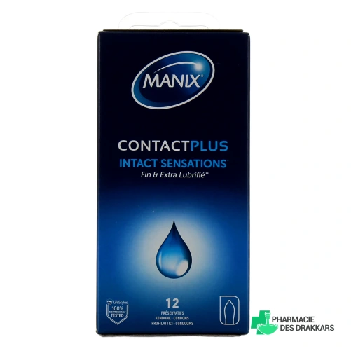 Manix Contact Plus Préservatifs