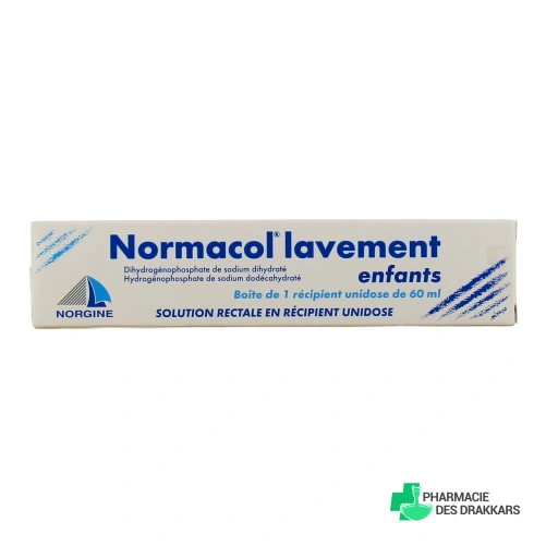Normacol Lavement Solution Rectale en récipient unidose